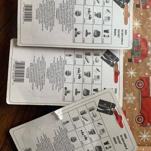 x3 Coca Cola Vintage Magnets - Picture 5 of 5